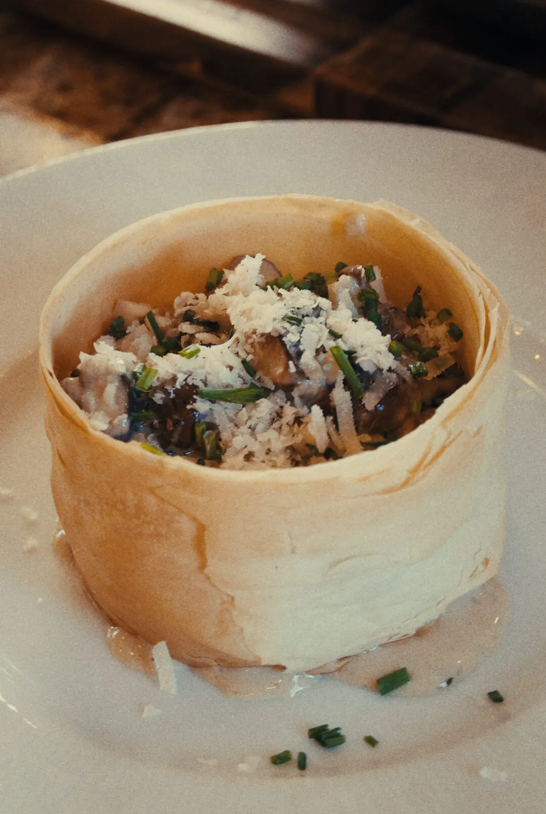 Crispy Phyllo Tower