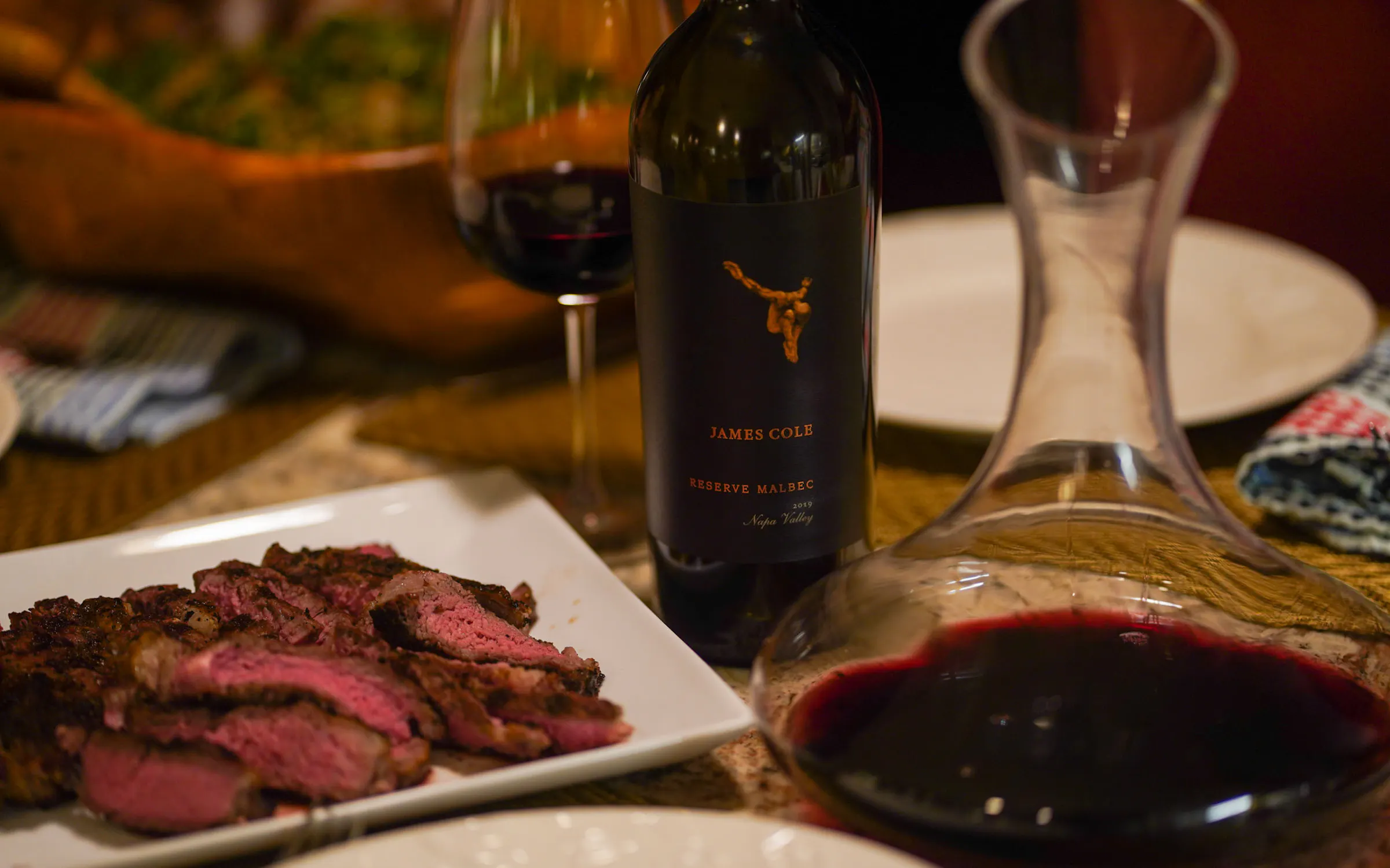 Reserve Malbec Food