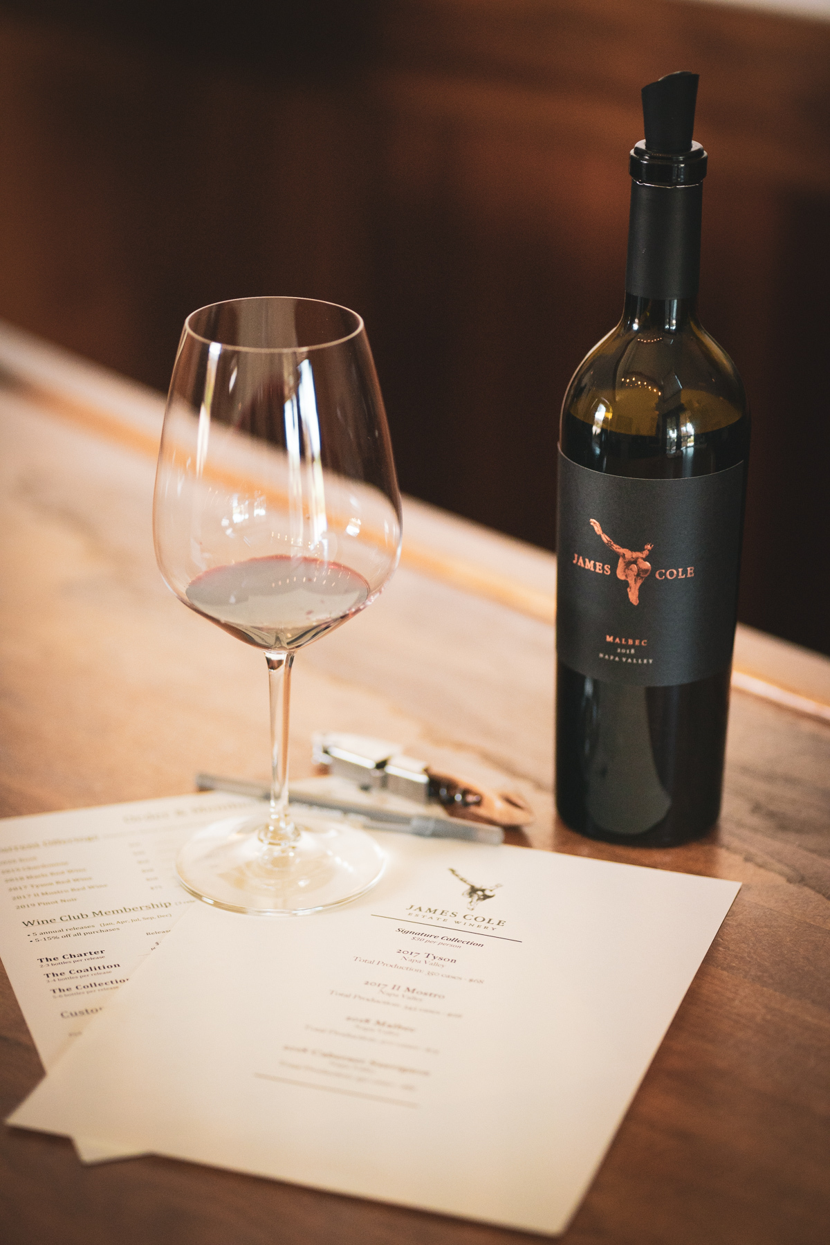 Rhythm + Taste — James Cole Winery
